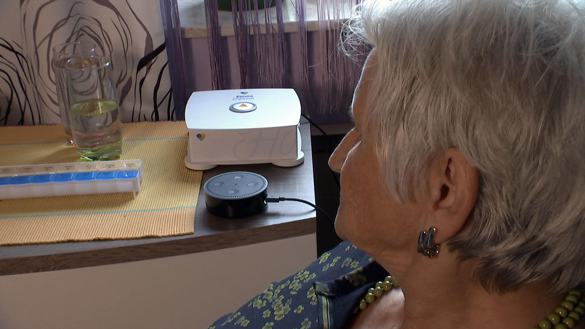Emma Home als „Alexa“ für Senioren im ZDF myStella
