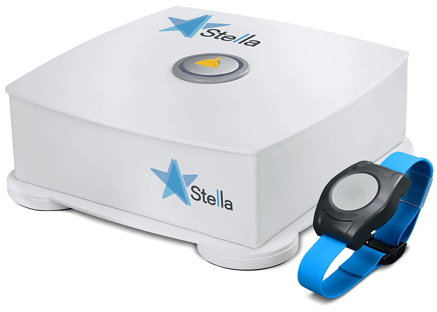 Stella Basisstation mit Notrufarmband