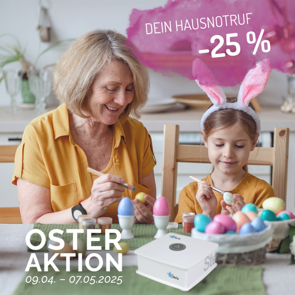 myStella Hausnotruf Osteraktion 2025