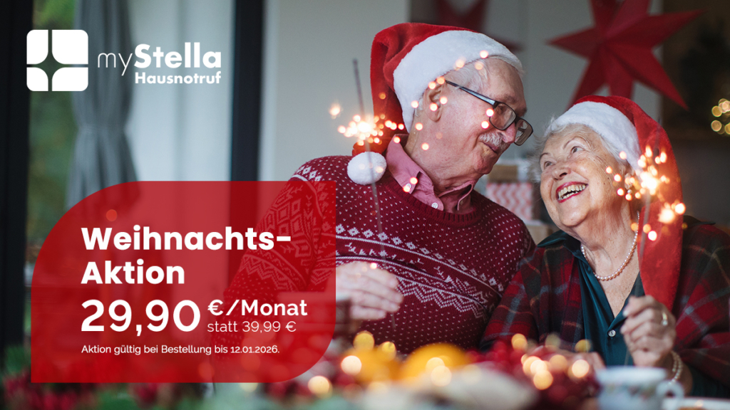 myStella Hausnotruf Weihnachtsaktion 2025