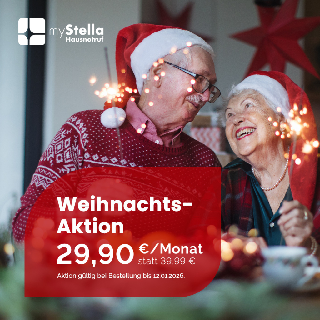 myStella Hausnotruf Weihnachtsaktion 2025